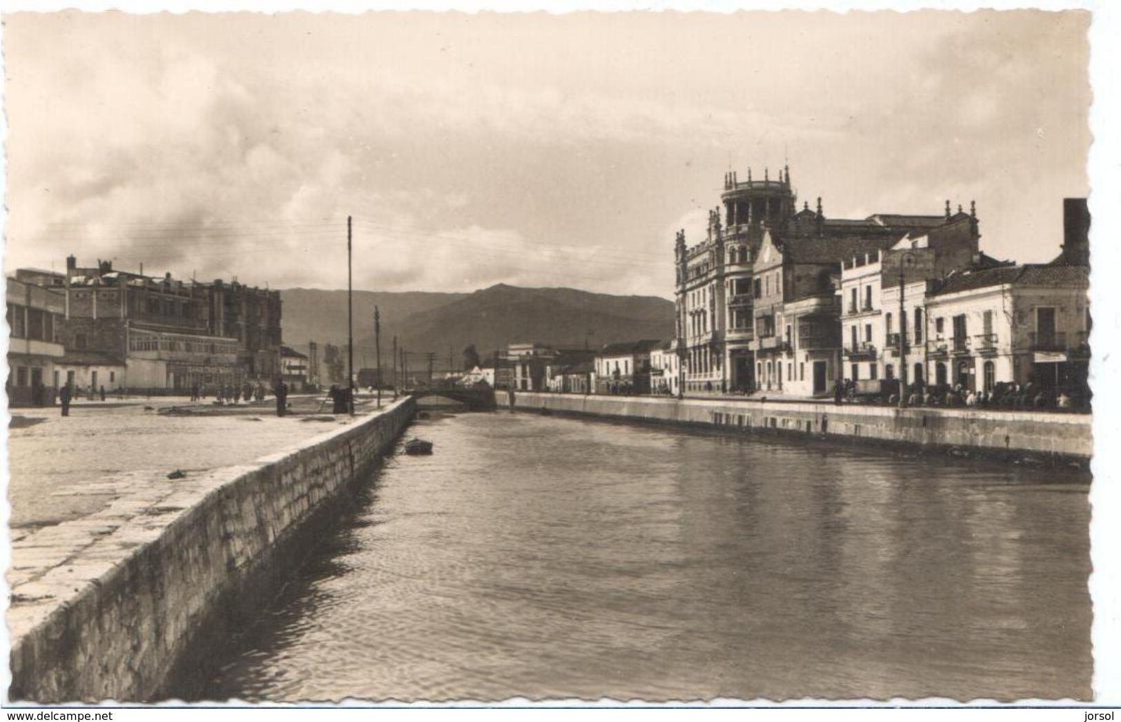 POSTAL    ALGECIRAS  - CADIZ  -  VISTA DEL RIO   (VUE DE LA RIVIÉRE  -  VIEW OF THE RIVER ) - Other & Unclassified