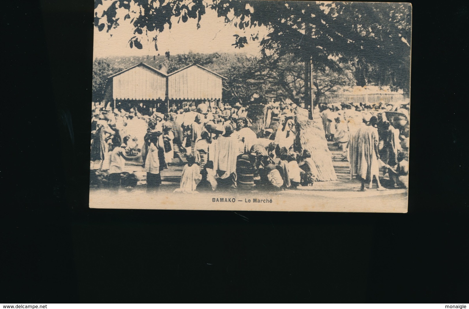 CPA - Afrique - Soudan - BAMAKO - Le Marché - Sudan