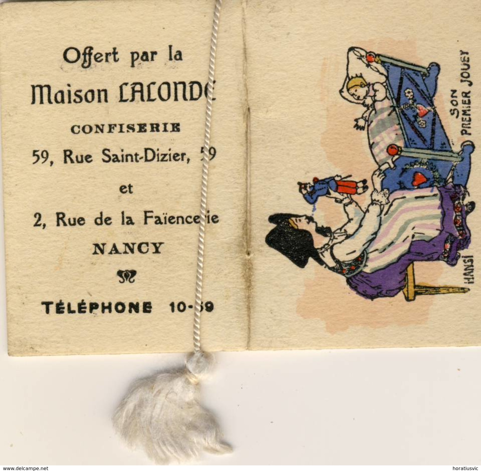 Hansi- Calendrier De 1916 - Petit Format : 1901-20