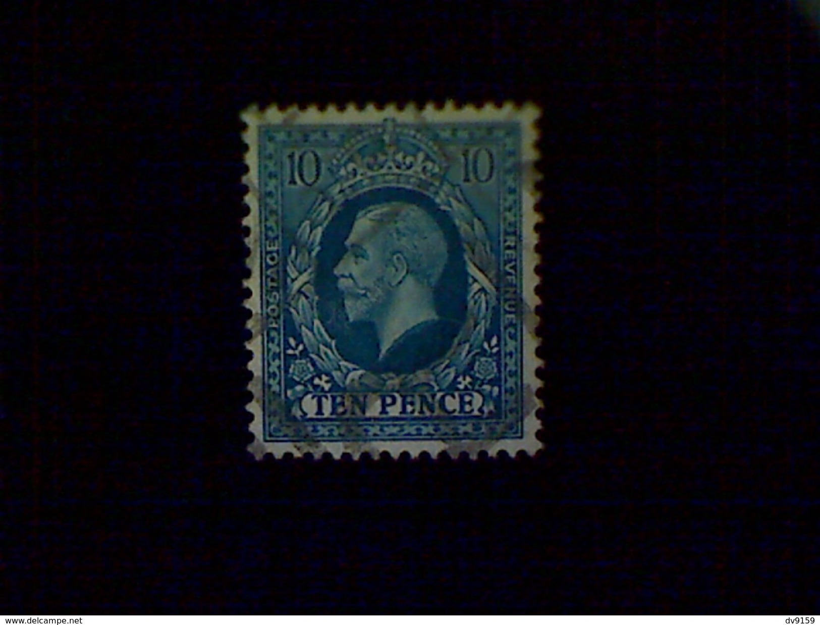 Great Britain, Scott #171, Used(o), 1913, King Edward VII, 10d, Light Blue - Usati