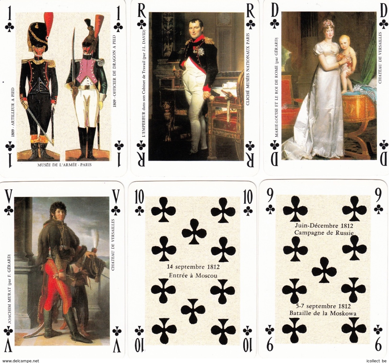 NAPOLEON 1er - Jeu De Cartes Complet + 2 Jokers (Speelkaarten, Playing Cards) - Playing Cards (classic)