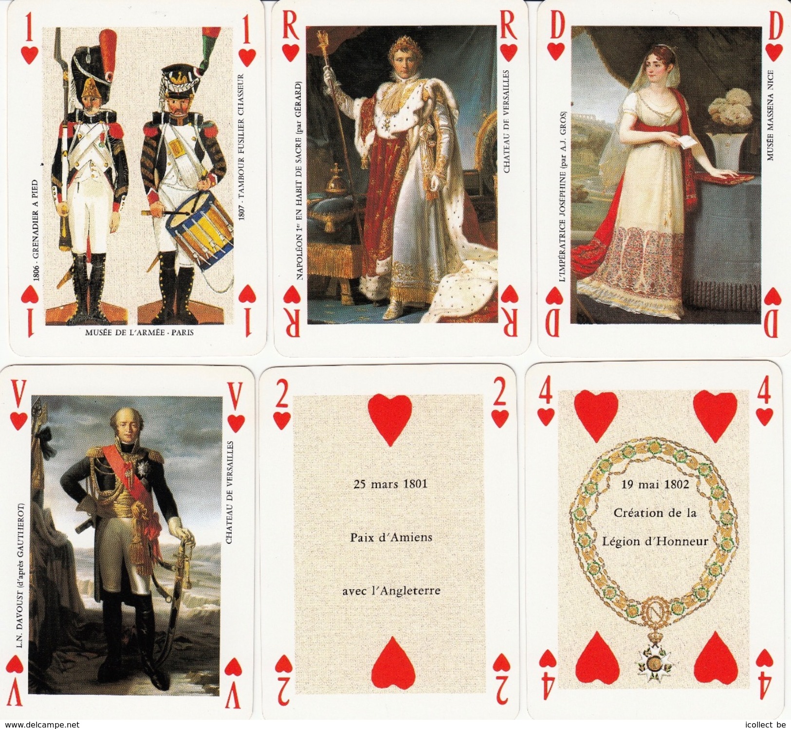 NAPOLEON 1er - Jeu De Cartes Complet + 2 Jokers (Speelkaarten, Playing Cards) - Playing Cards (classic)