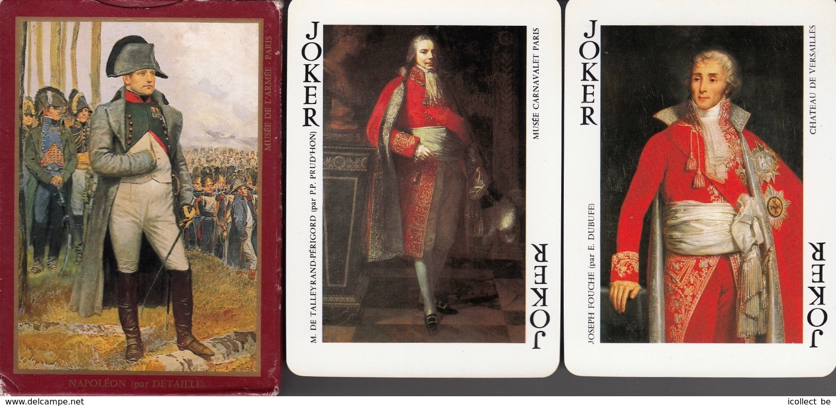 NAPOLEON 1er - Jeu De Cartes Complet + 2 Jokers (Speelkaarten, Playing Cards) - Carte Da Gioco