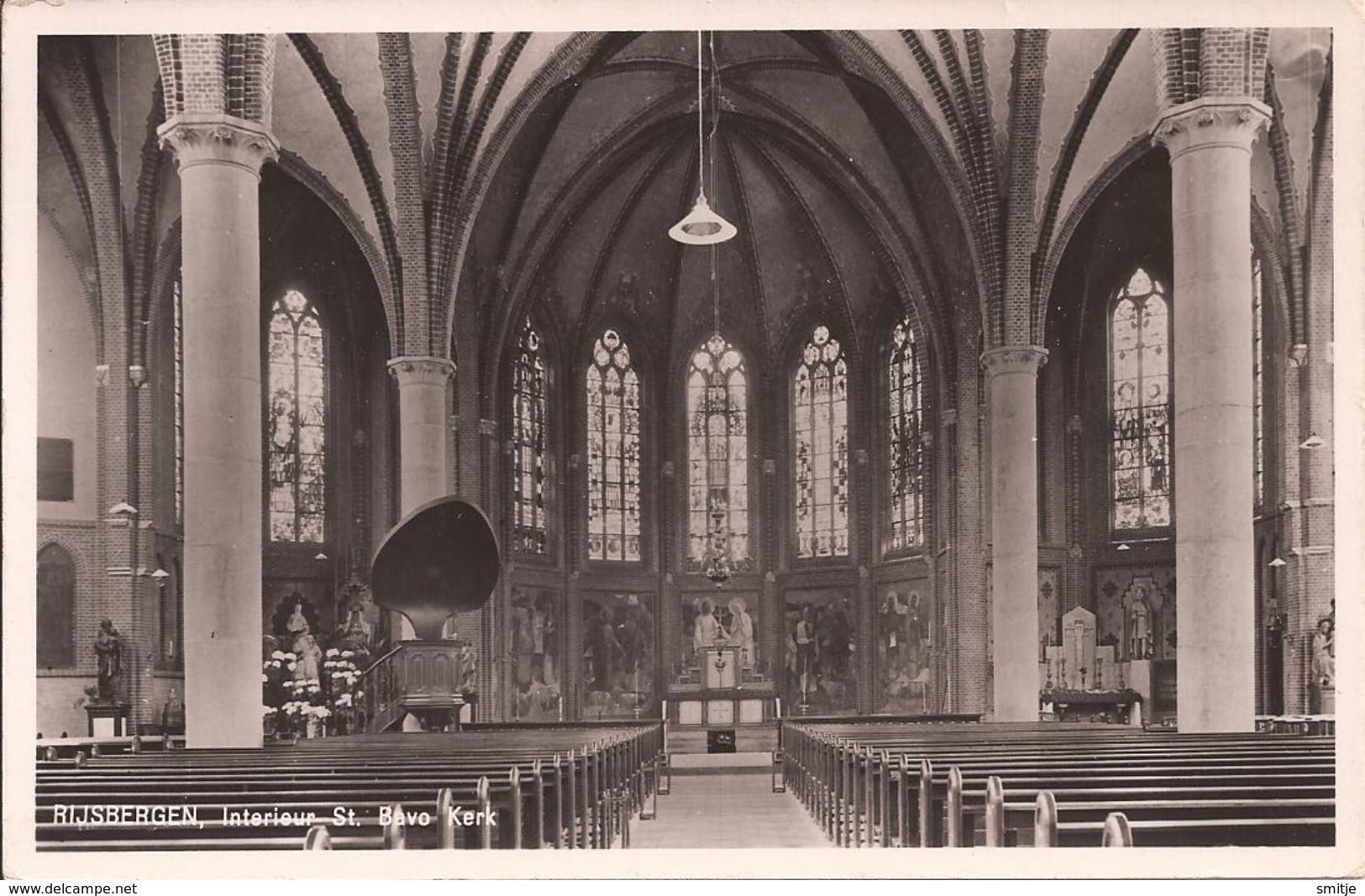 RIJSBERGEN INTERIEUR ST. BAVO KERK - Otros & Sin Clasificación