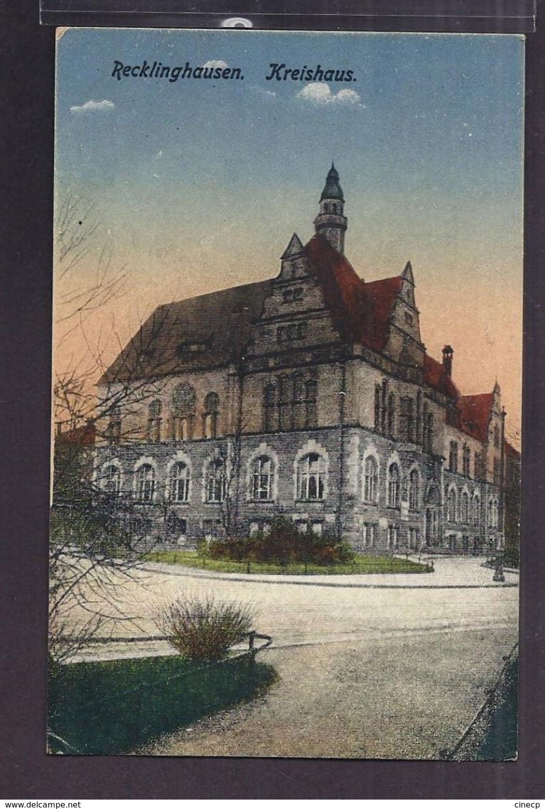 CPA ALLEMAGNE - RECKLINGHAUSEN - Kreishaus - TB PLAN EDIFICE - Recklinghausen