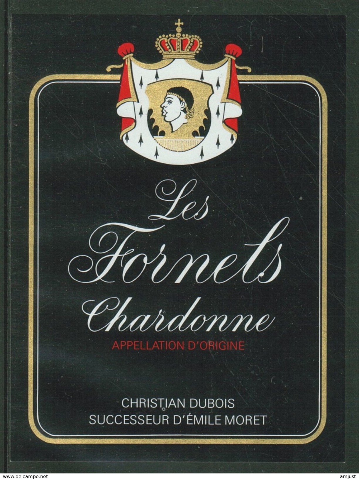 Rare // Etiquette // Chardonne, Les Fornels, Christian Dubois, Chardonne, Vaud, Suisse - Autres & Non Classés