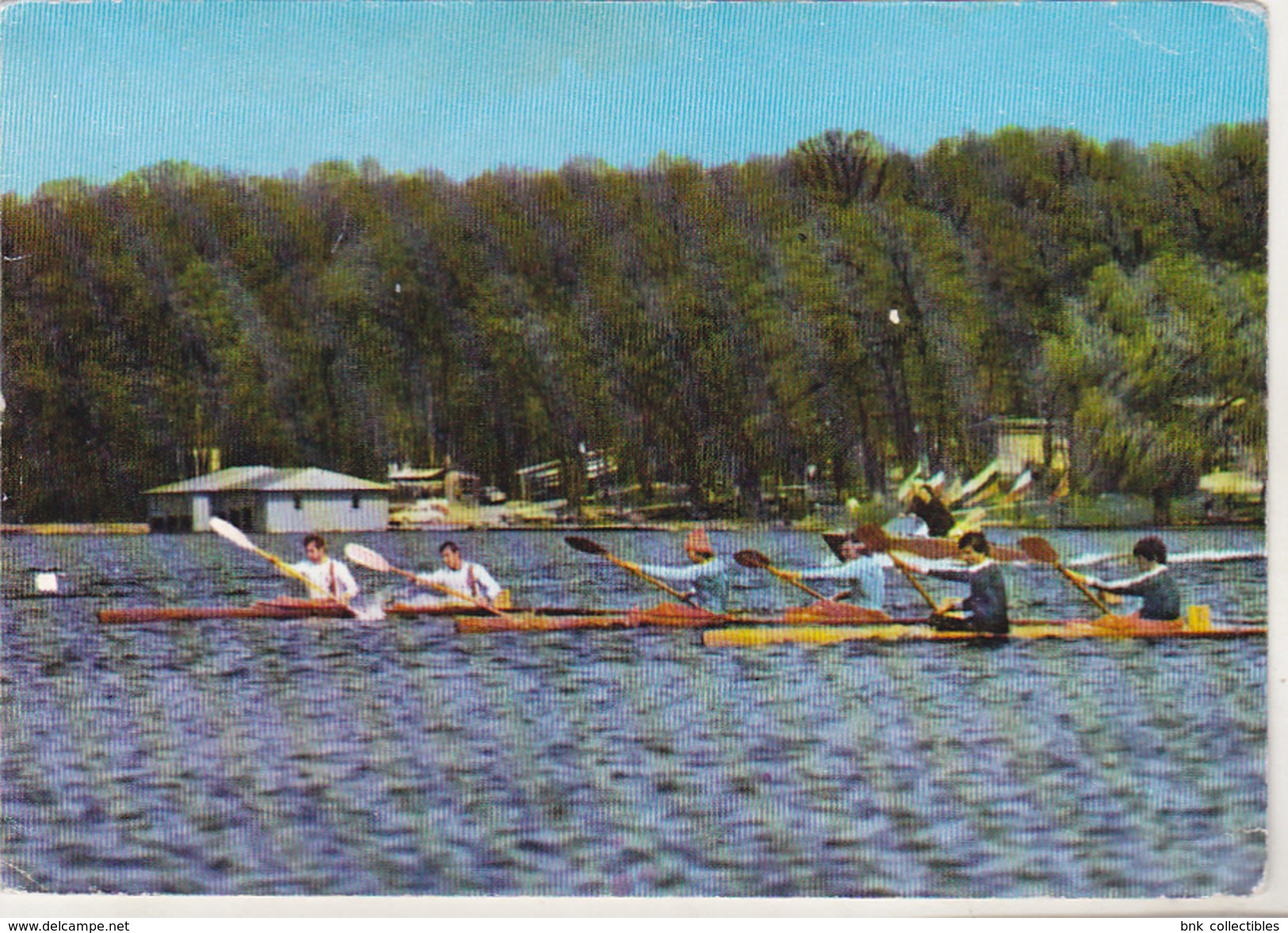Romania Old Uncirculated Postcard - Kayak - Rowing