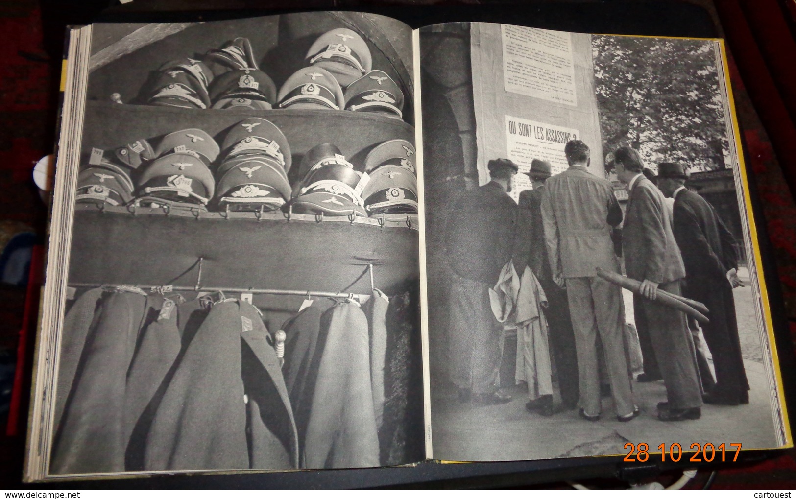 A Paris sous la botte des NAZIS ‎éditions ORIGINALE Raymond Schall 28 Novembre 1944 PRESSES DRAEGER FRERES MONTROUGE