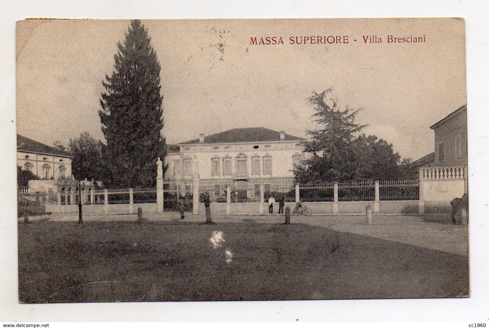 Massa Superiore (Rovigo) - Villa Bresciani - Viaggiata Nel 1924 - (FDC5958) - Rovigo