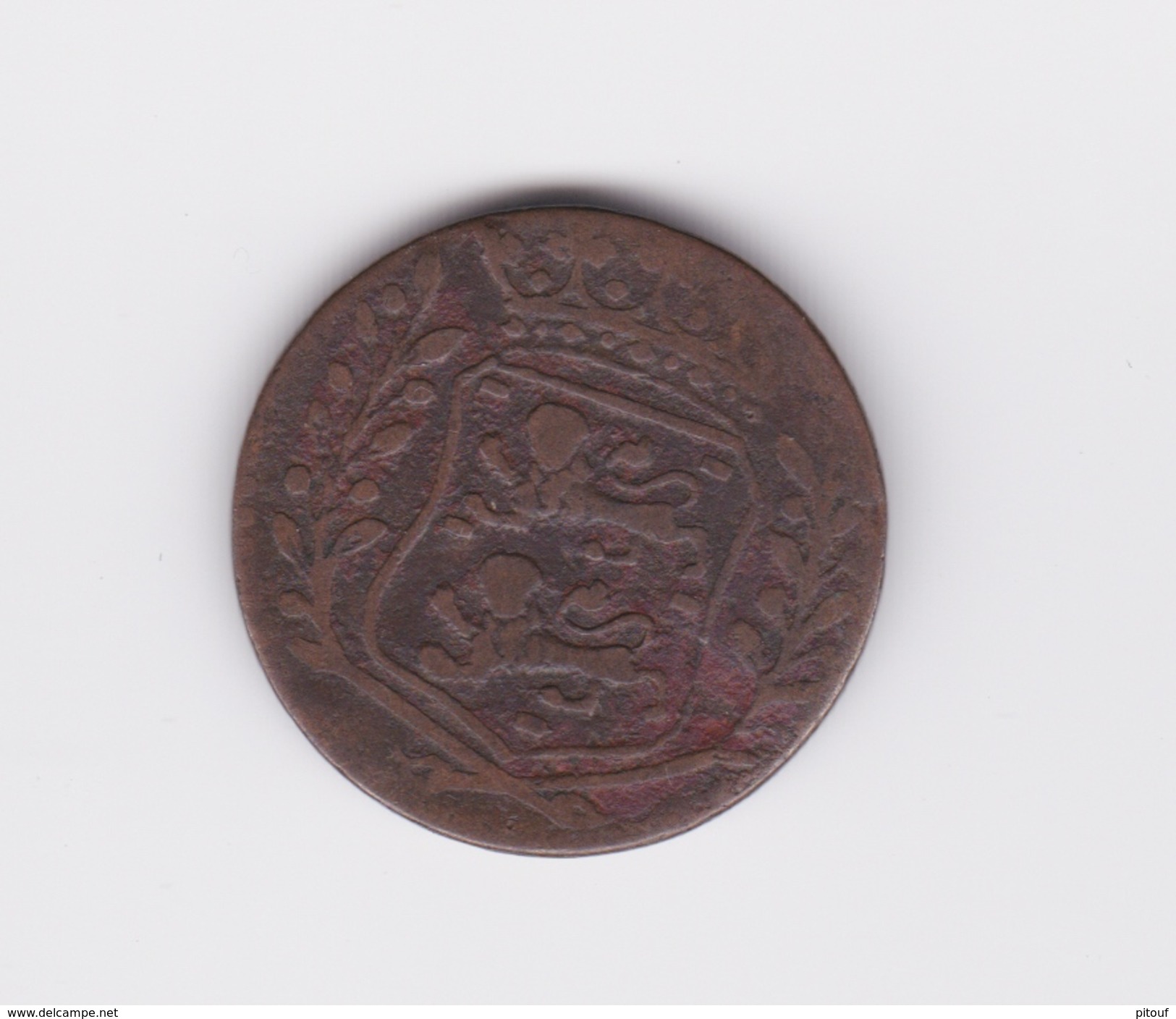 1 Duit 1780  Frise De L'est TTB - Provincial Coinage