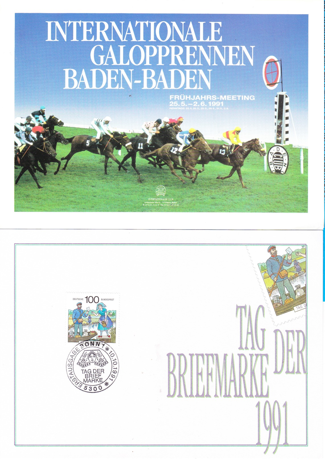 Germany B.R.D. 130 plus Souvenirkaarten & Vouwkaarten alles afgebeeld, start 1 euro