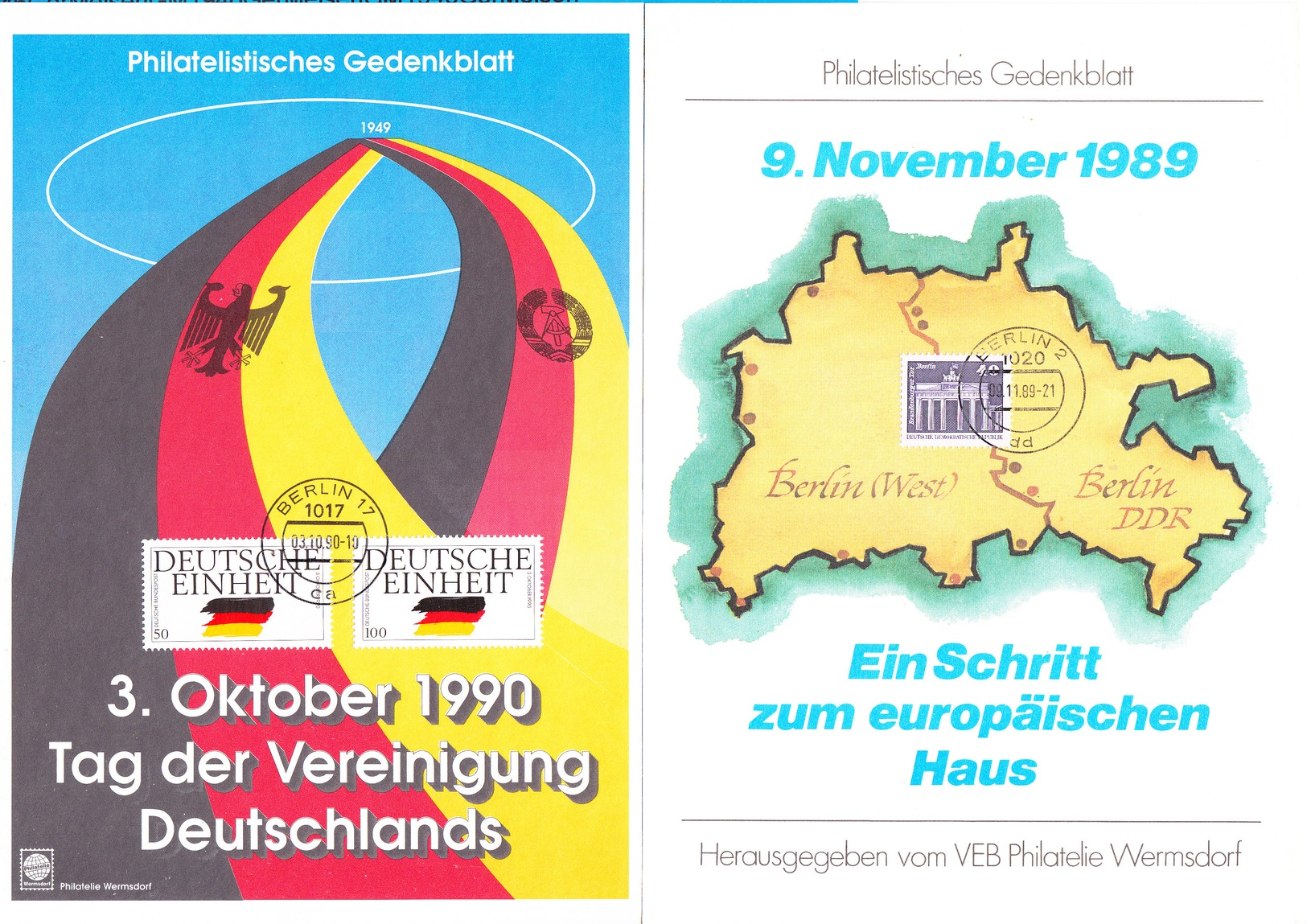 Germany B.R.D. 130 plus Souvenirkaarten & Vouwkaarten alles afgebeeld, start 1 euro