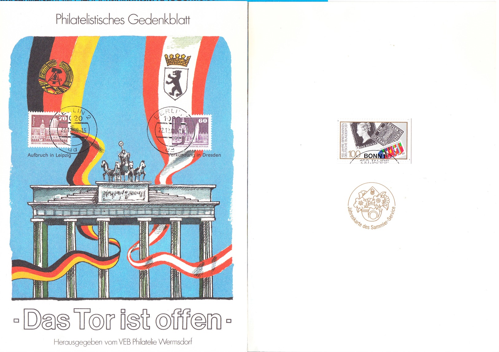 Germany B.R.D. 130 plus Souvenirkaarten & Vouwkaarten alles afgebeeld, start 1 euro