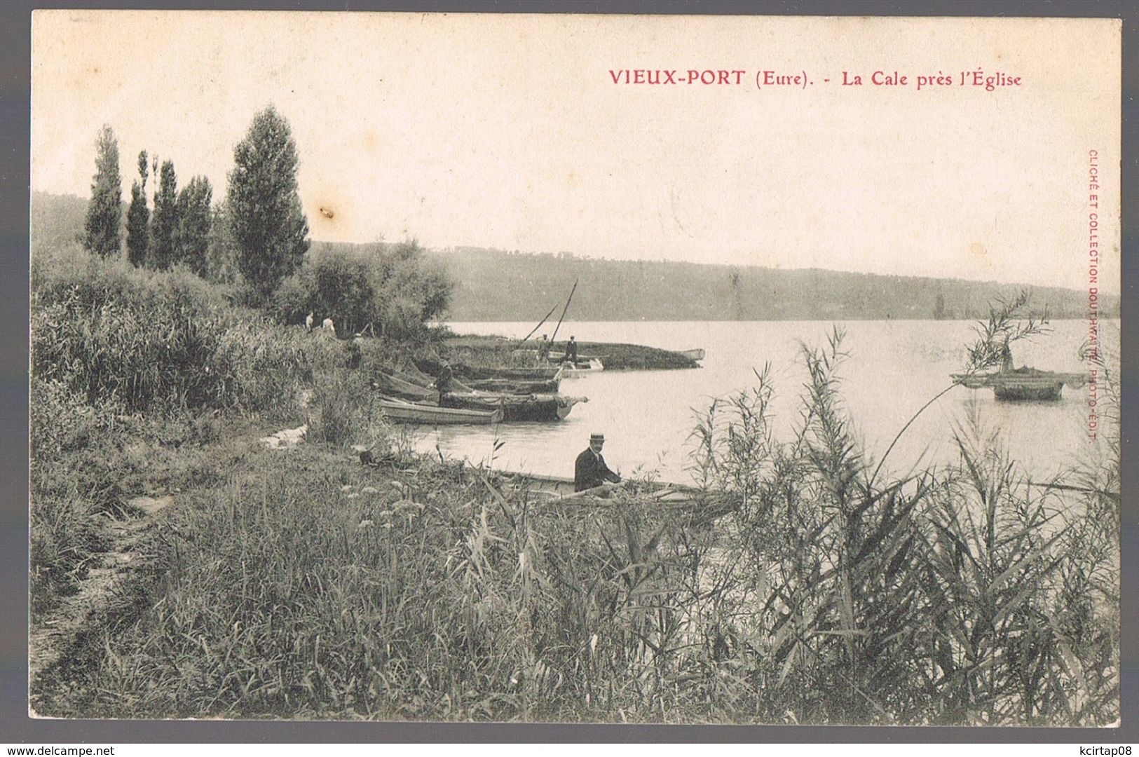 VIEUX-PORT . La Cale Près L'Eglise . - Autres & Non Classés