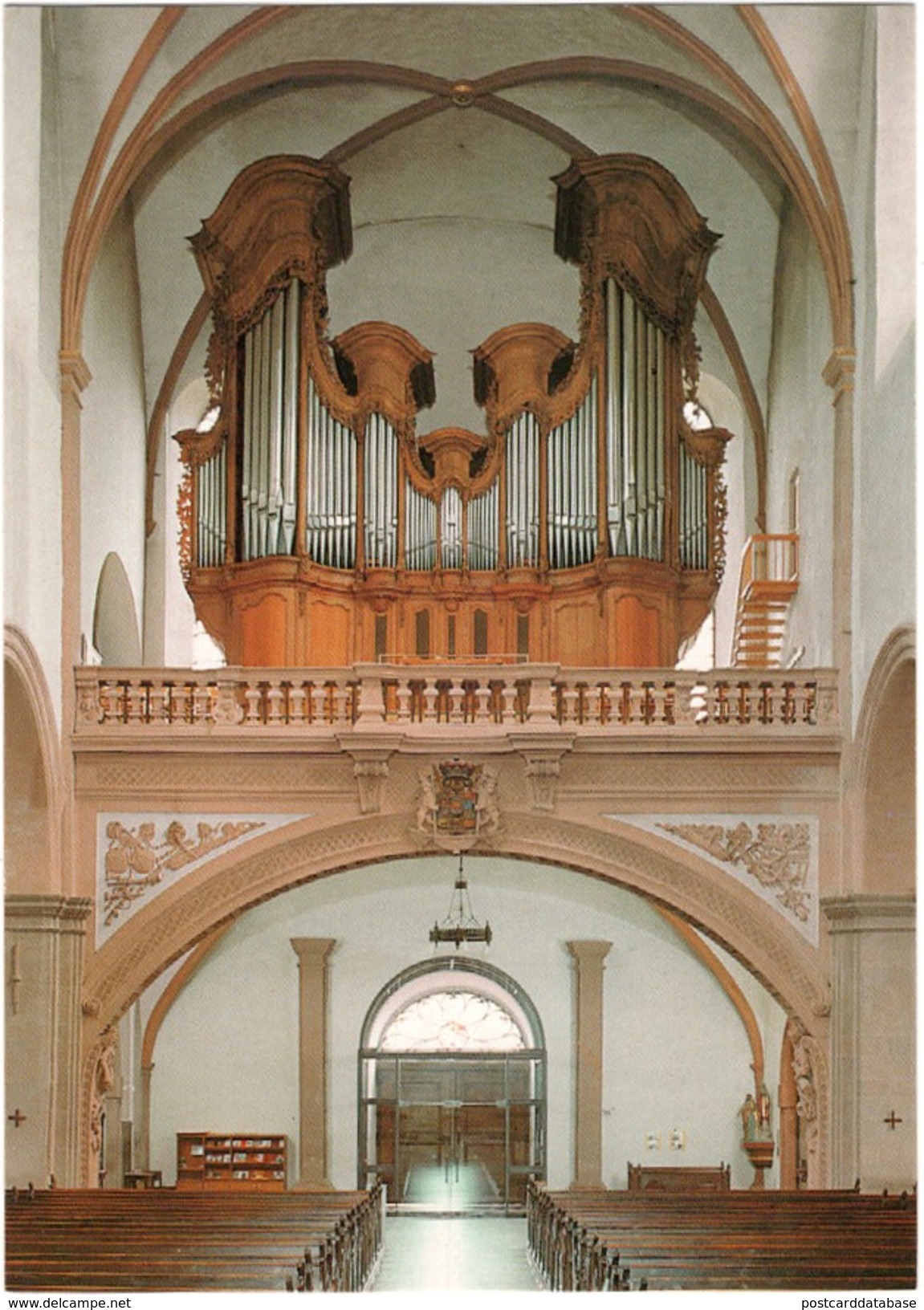 Prüm Eifel, Basilika St. Salvador - Westchor Mit Orgel - & Orgel, Organ, Orgue - Prüm