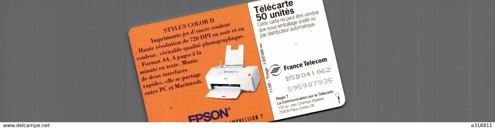EPSON - Phonecards: Private Use