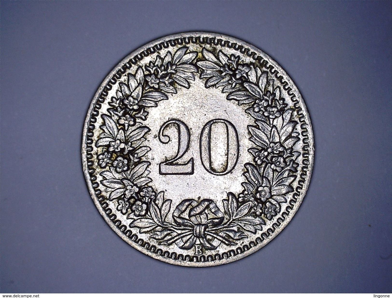 SUISSE  20 RAPPEN 1920 B - Otros & Sin Clasificación