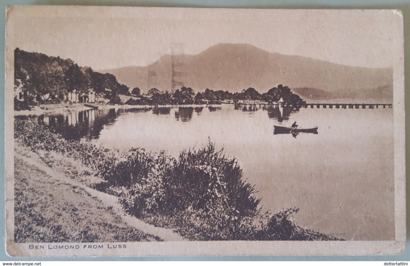 BEN LOMOND FROM LUSS Scotland Vg 1939 - Dunbartonshire