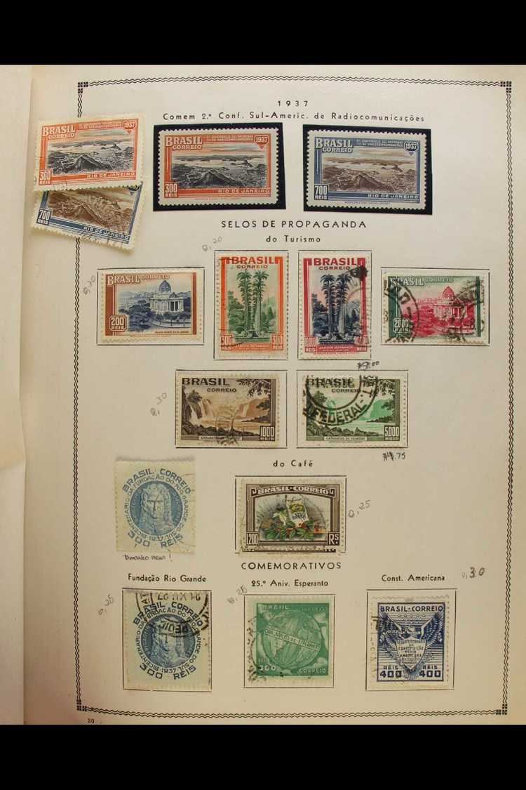 5481 1844-1960 SPLENDID COLLECTION Of Mostly Fine To Very Fine Used Stamps In A Rarely Seen Old "Ariro" Album (this With - Other & Unclassified