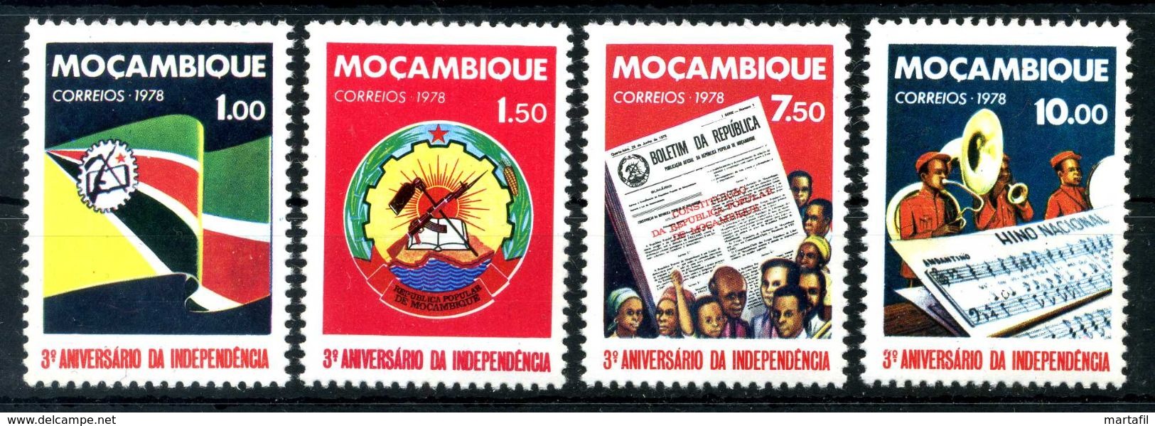 1978 MOZAMBICO SERIE COMPLETA MNH ** - Mozambico