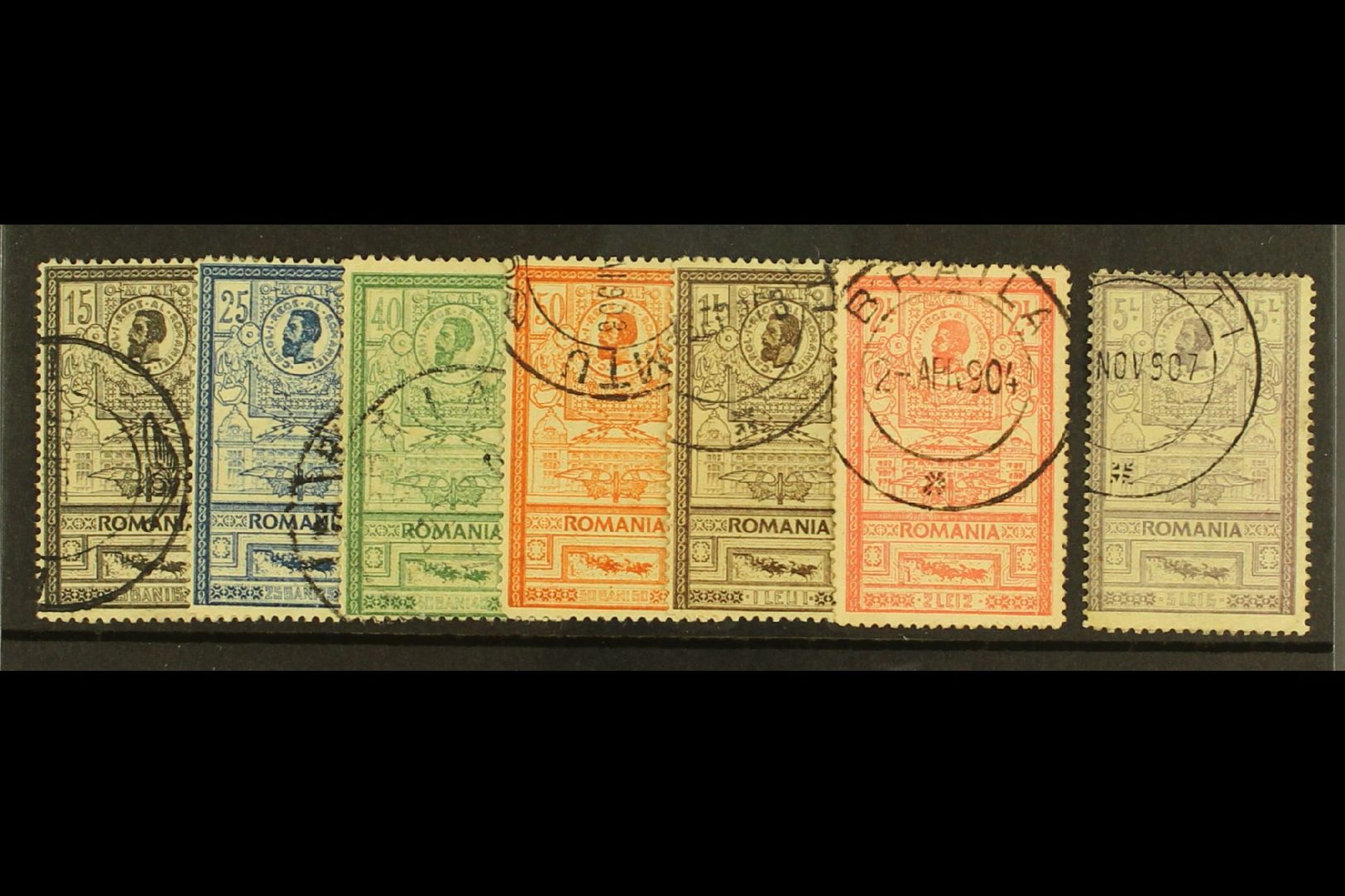 7569 1903 Opening Of New Post Office Complete Set, SG 472/78 (Michel 154/60), Very Fine Used. Lovely Quality (7 Stamps)  - Other & Unclassified