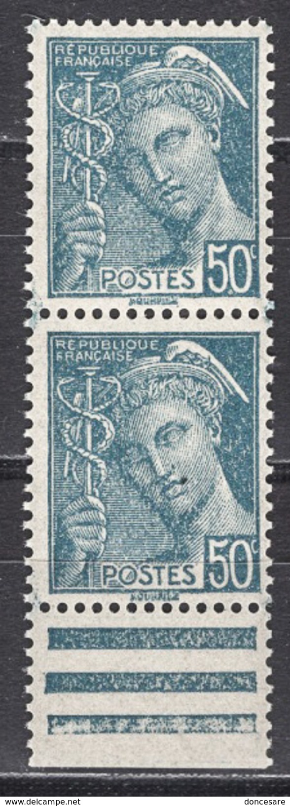 FRANCE 1942 - PAIRE  Y.T. N° 538 - NEUFS** - /W5 - Neufs