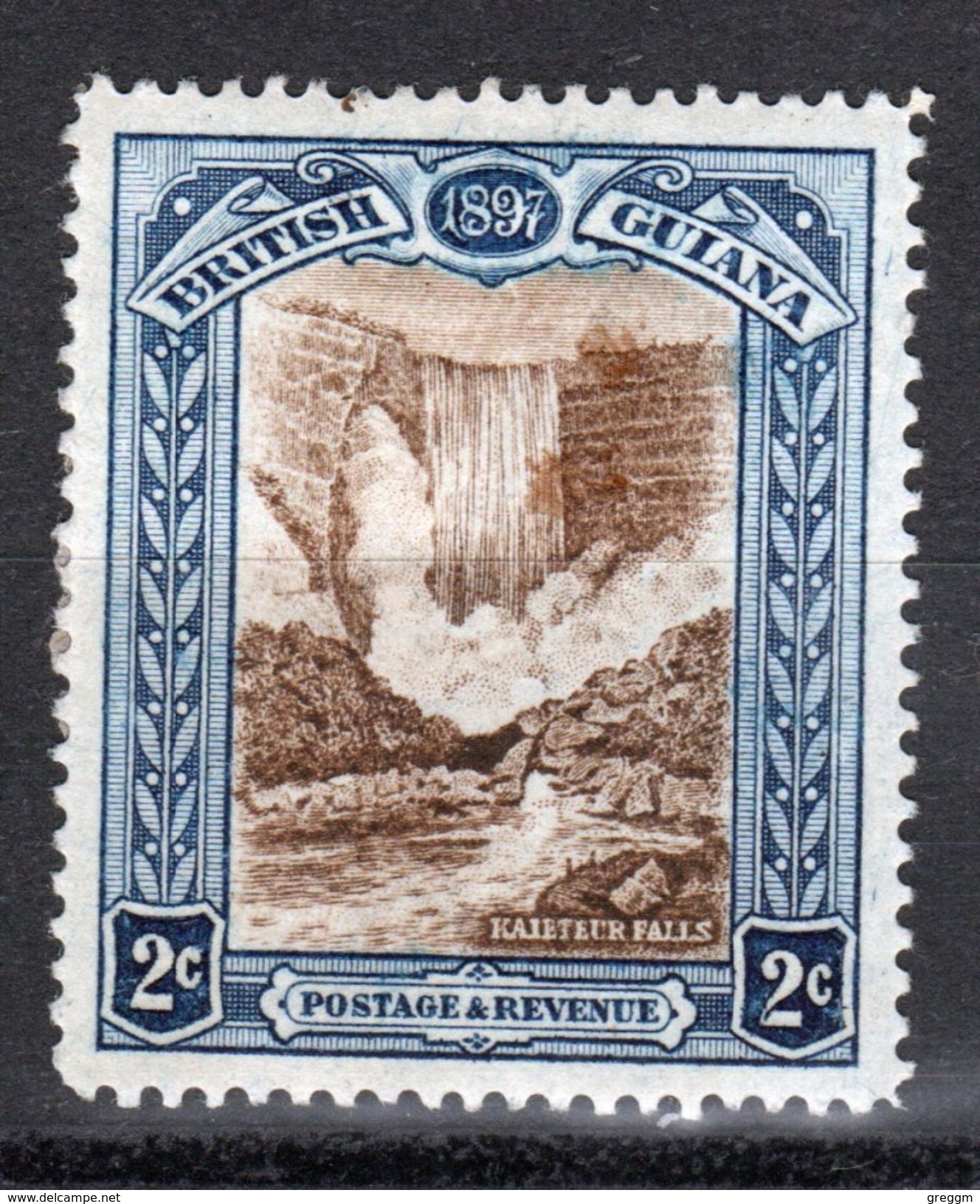 British Guiana 2c  Stamp From Queen Victoria's Jubilee Issue. - British Guiana (...-1966)