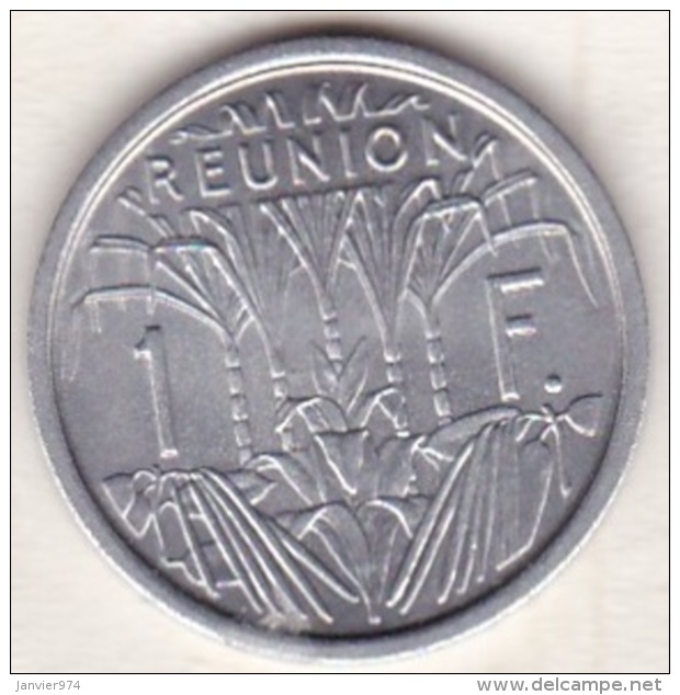 ILE DE LA REUNION. 1 FRANC 1973 . ALUMINIUM - Réunion