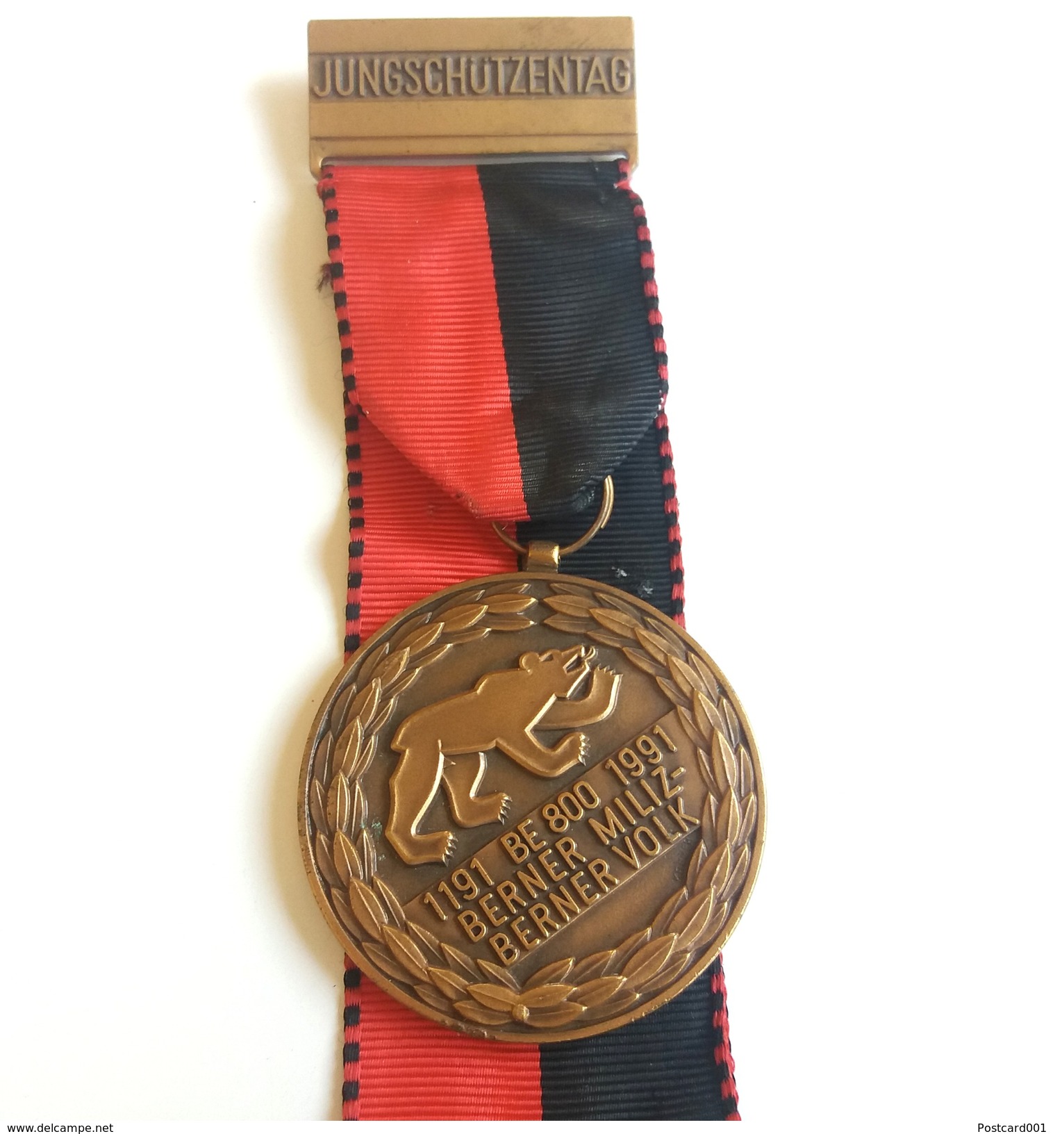 Switzerland 1991 - MEDAL - ''BERNER MILIZ-BERNER VOLK'' (11) - Otros & Sin Clasificación