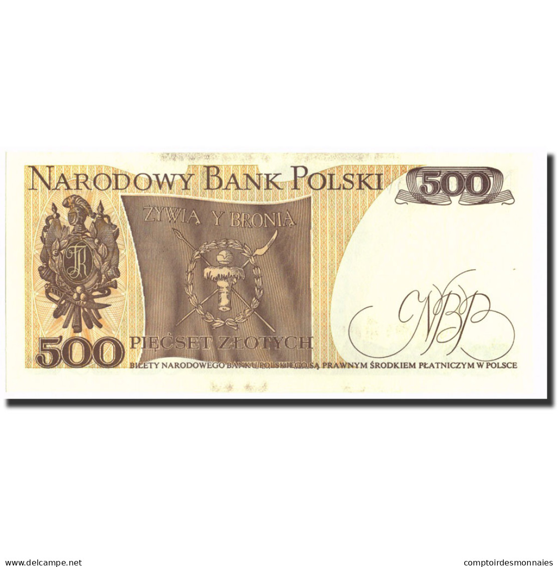 Billet, Pologne, 500 Zlotych, 1982, 1982-06-01, KM:145d, SUP - Pologne