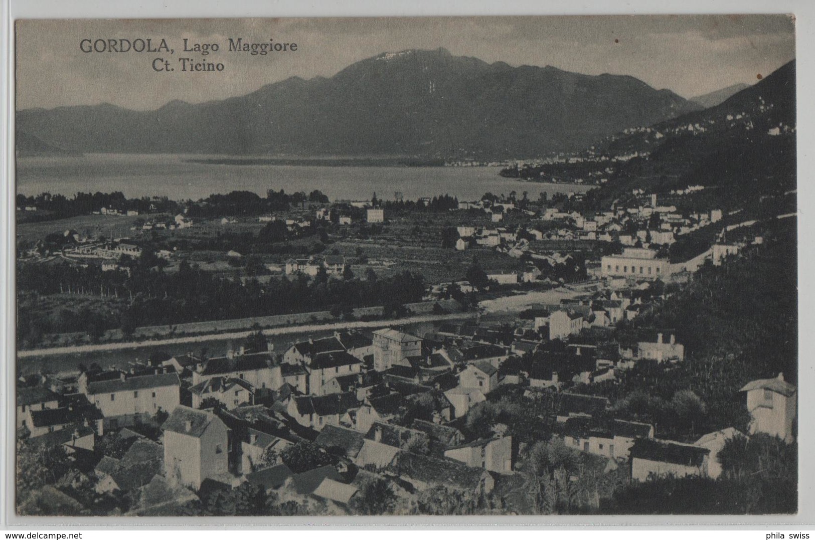 Un Saluto Da Gordola - Lago Maggiore - Gordola