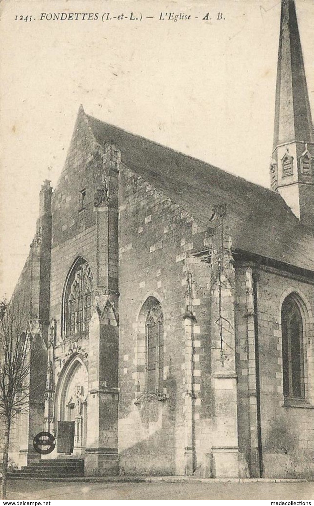 Fondettes (37 - Indre-et-Loire)  L'Eglise - Fondettes