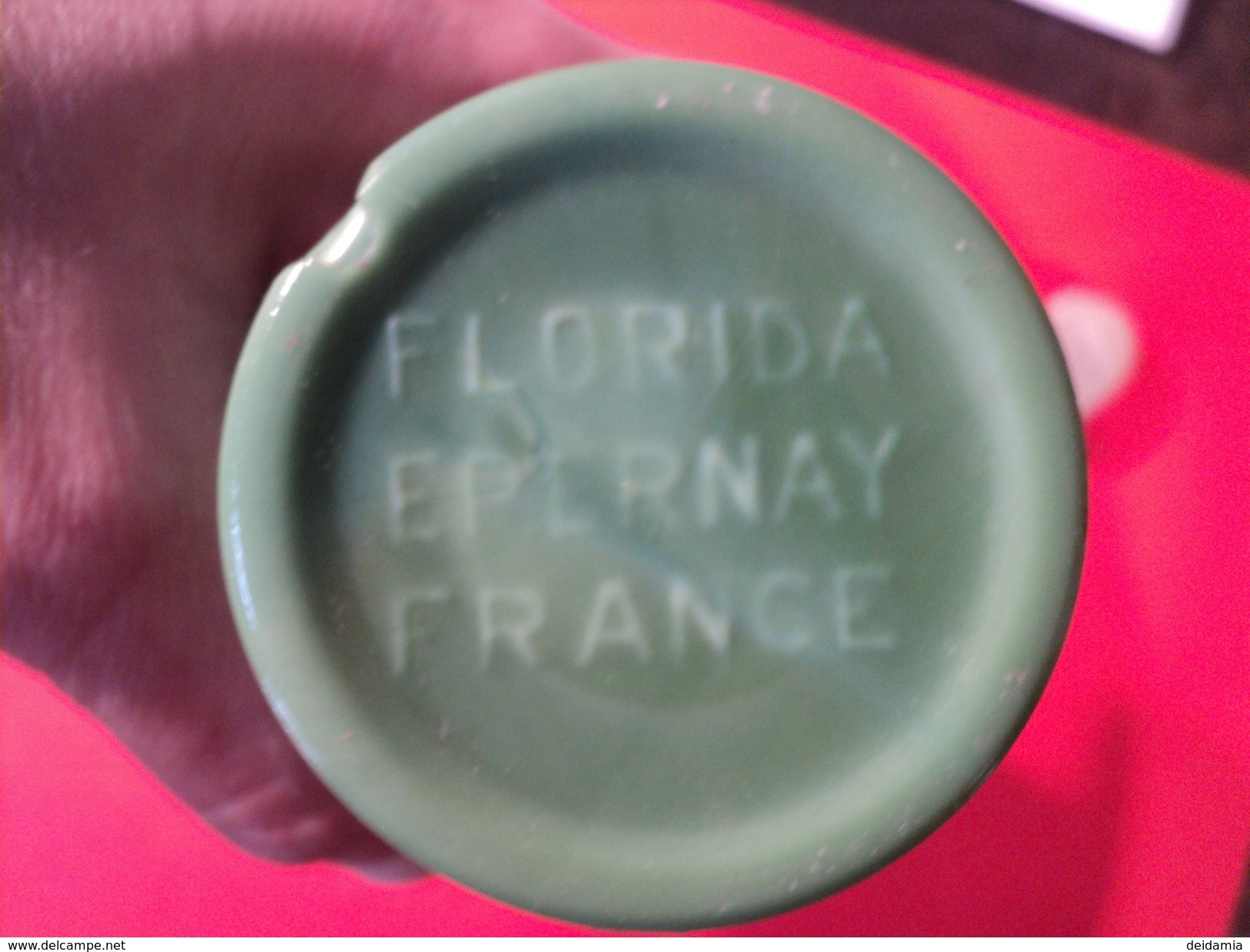 VIEUX POT A MOUTARDE BOUTEILLE DE CHAMPAGNE. FLORIDA. EPERNAY MARNE. 51 - Autres & Non Classés