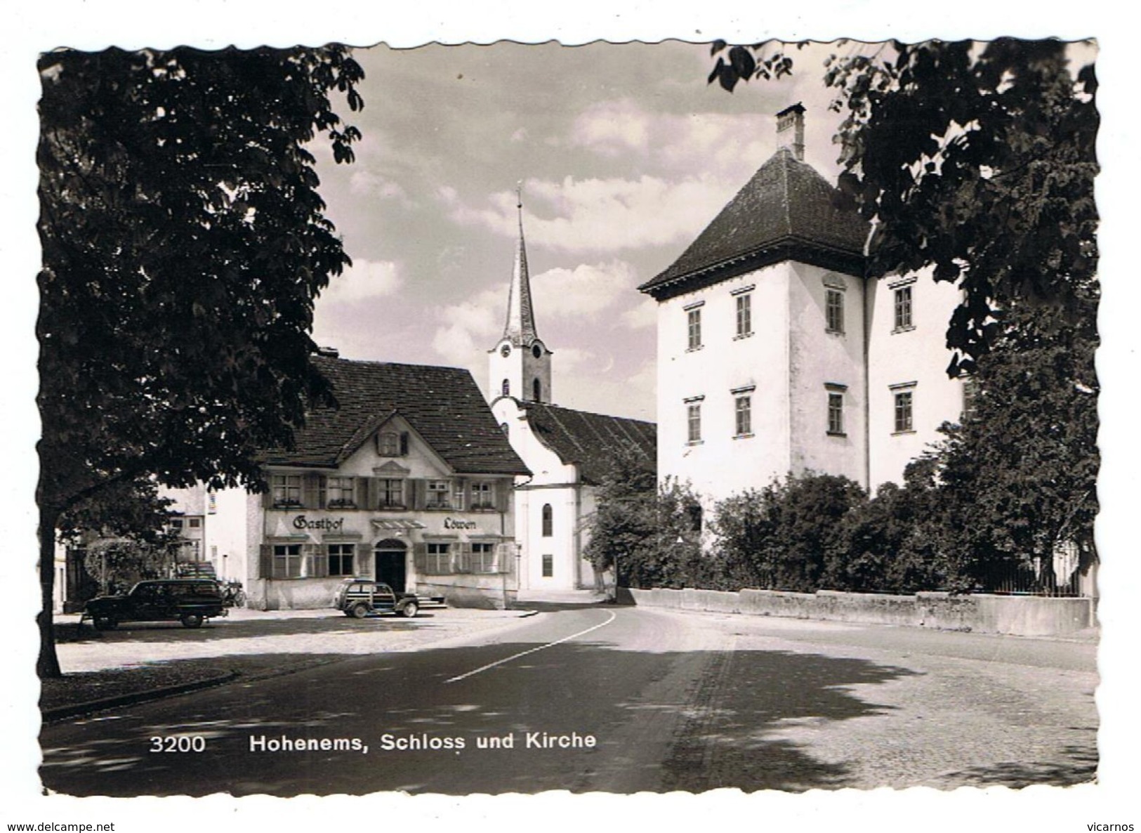 CPSM AUTRICHE HOHENEMS Schloss Und Kirche - Hohenems