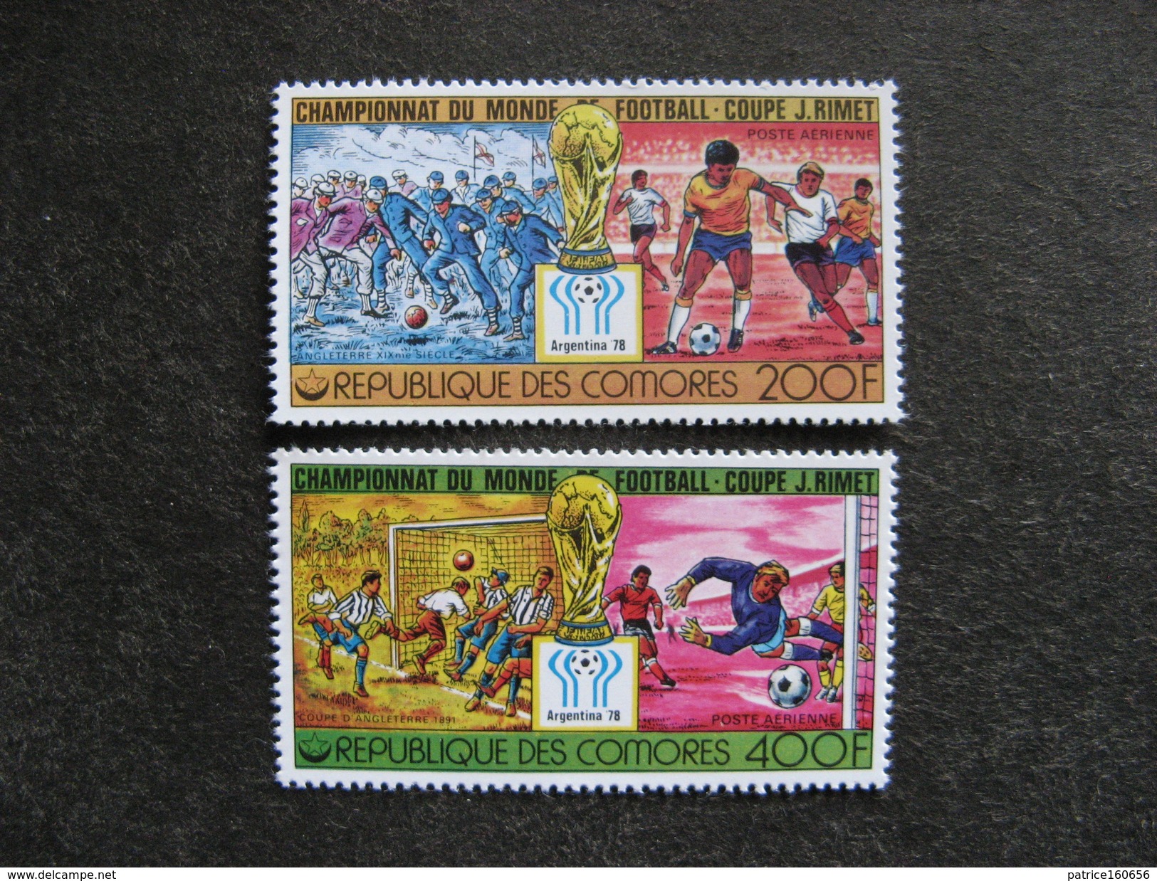 A). Comores: TB Paire PA N° 131 Et N°132, Neufs XX. - Comores (1975-...)