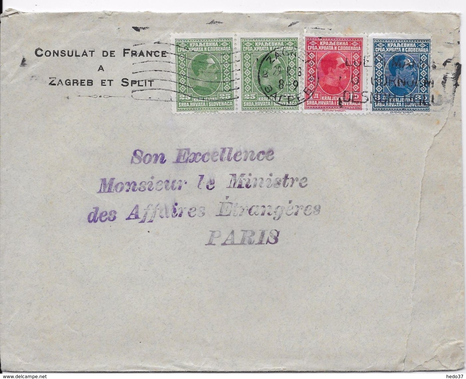 Croatie - Lettre - Croatie