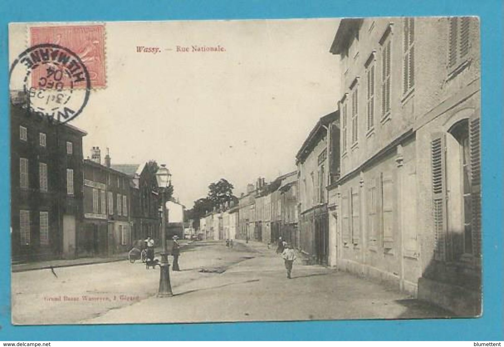 CPA Rue Nationale WASSY 52 - Wassy