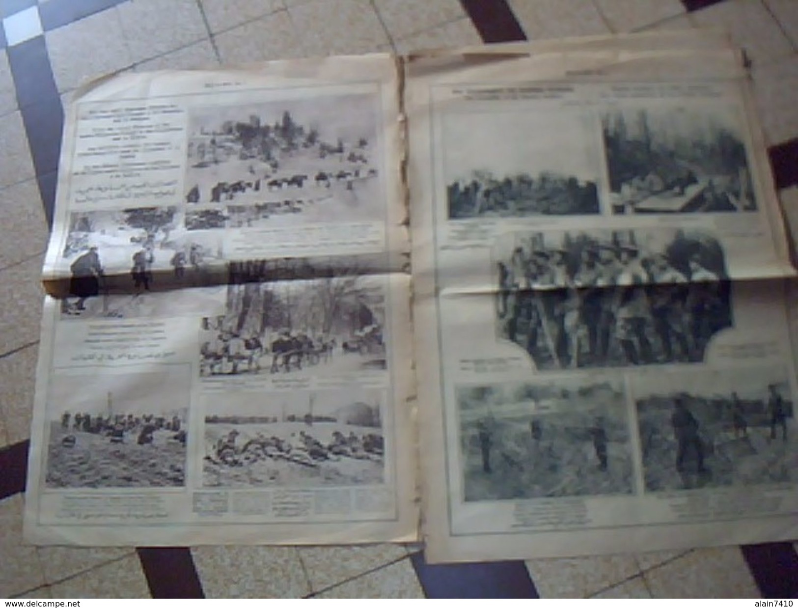 Militaria.1914/1919  Journal De Guerre Allemand WELT IM BILD  24mars  1915ecrit En Plusieurs Langues *** - Duits