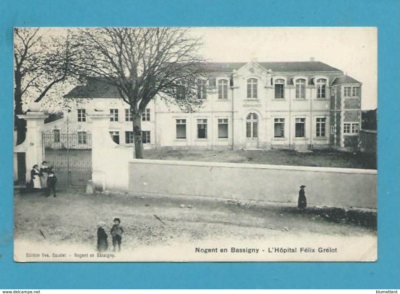 CPA L'Hôpital Félix Grélot NOGENT-EN-BASSIGNY 52 - Nogent-en-Bassigny