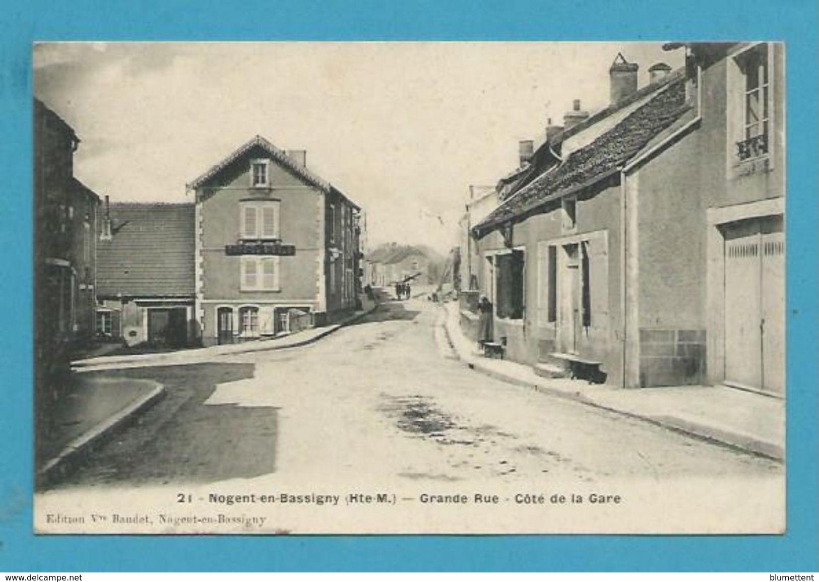 CPA Grande Rue  NOGENT-EN-BASSIGNY 52 - Nogent-en-Bassigny