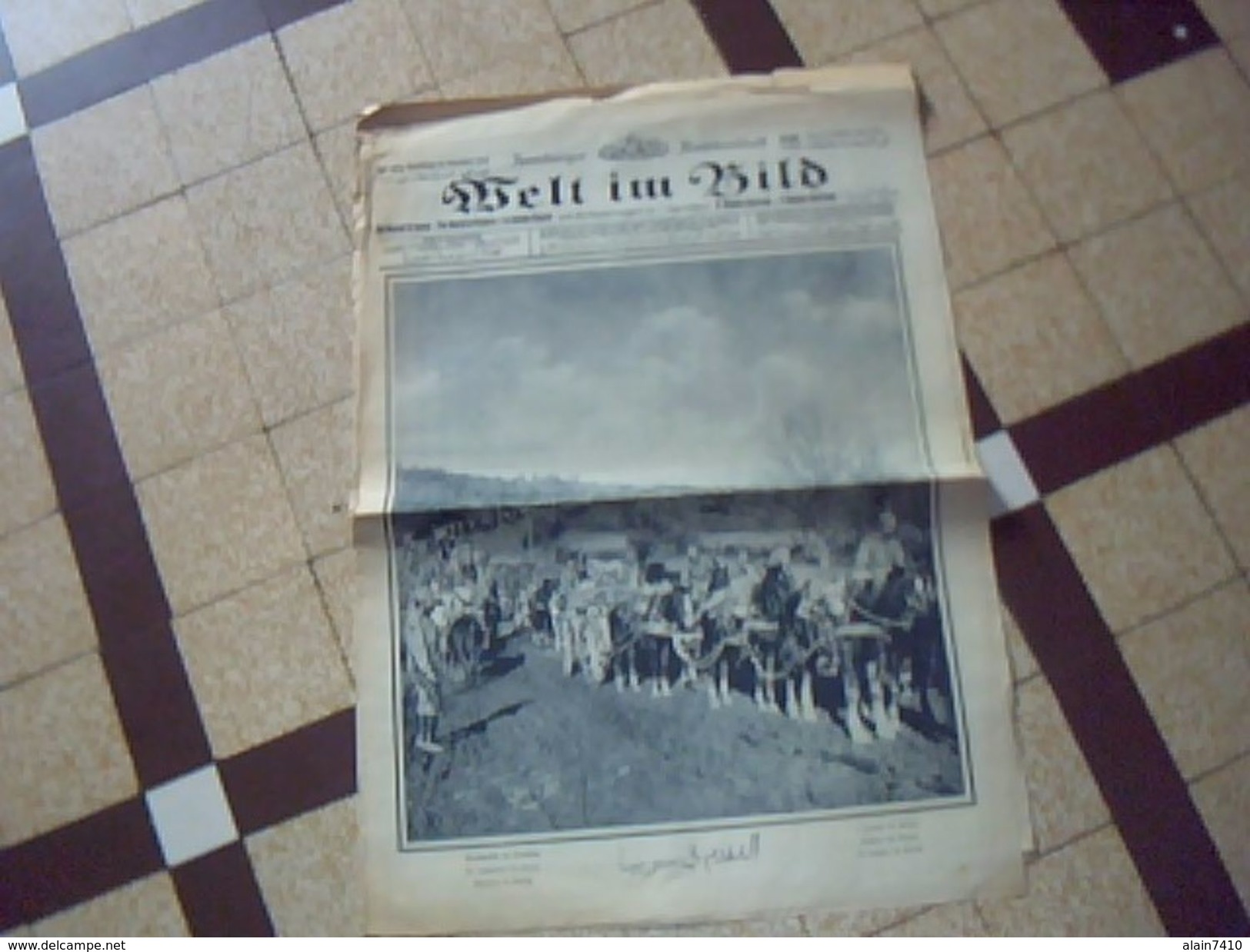 Militaria.1914/1919  Journal De Guerre Allemand WELT IM BILD15 Decembre 1915  Ecrit En Plusieurs Langues - German