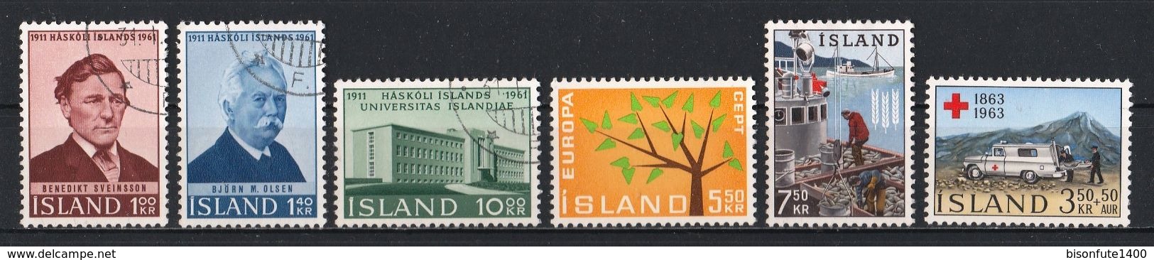 Petite collection de timbres ISLANDE oblitérés proposé au 1/10ème de la Cote Yvert & Tellier 2015 (voir les 29 photos)