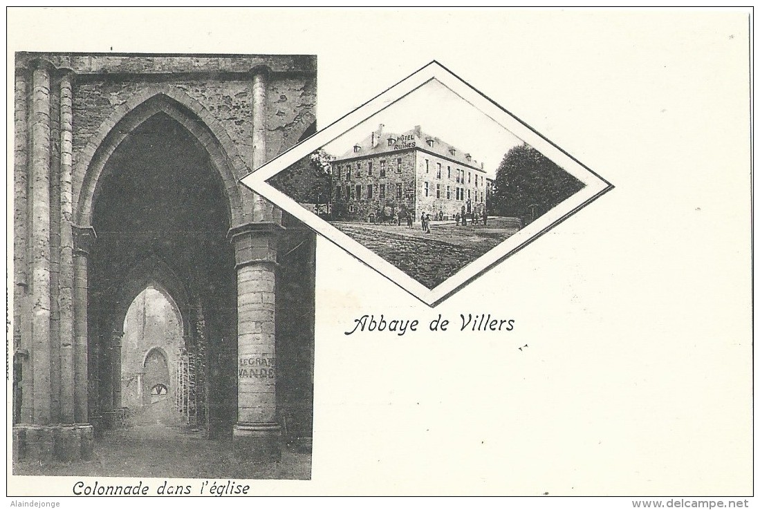 Abbaye De Villers - Colonnade Dans L'église - Villers-la-Ville