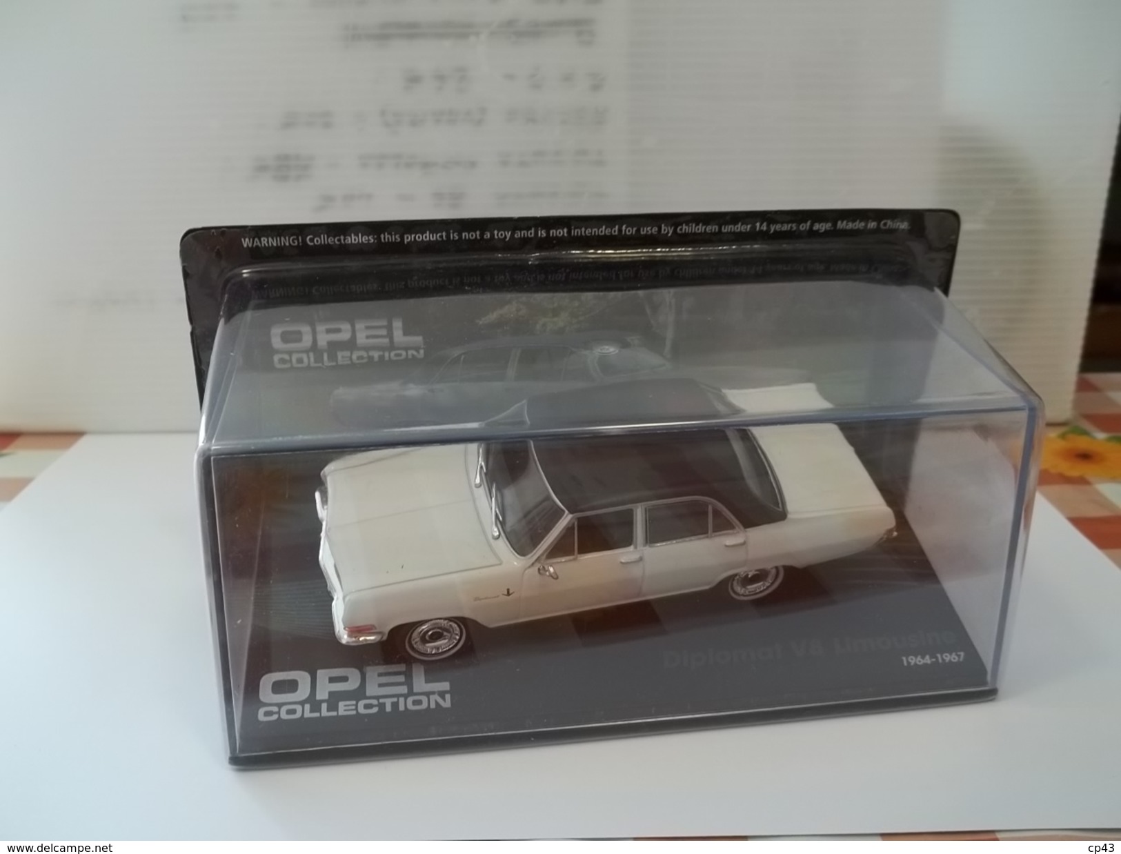 Modelcar Sc1/43 Opel Diplomat V8 Limusine - Other & Unclassified