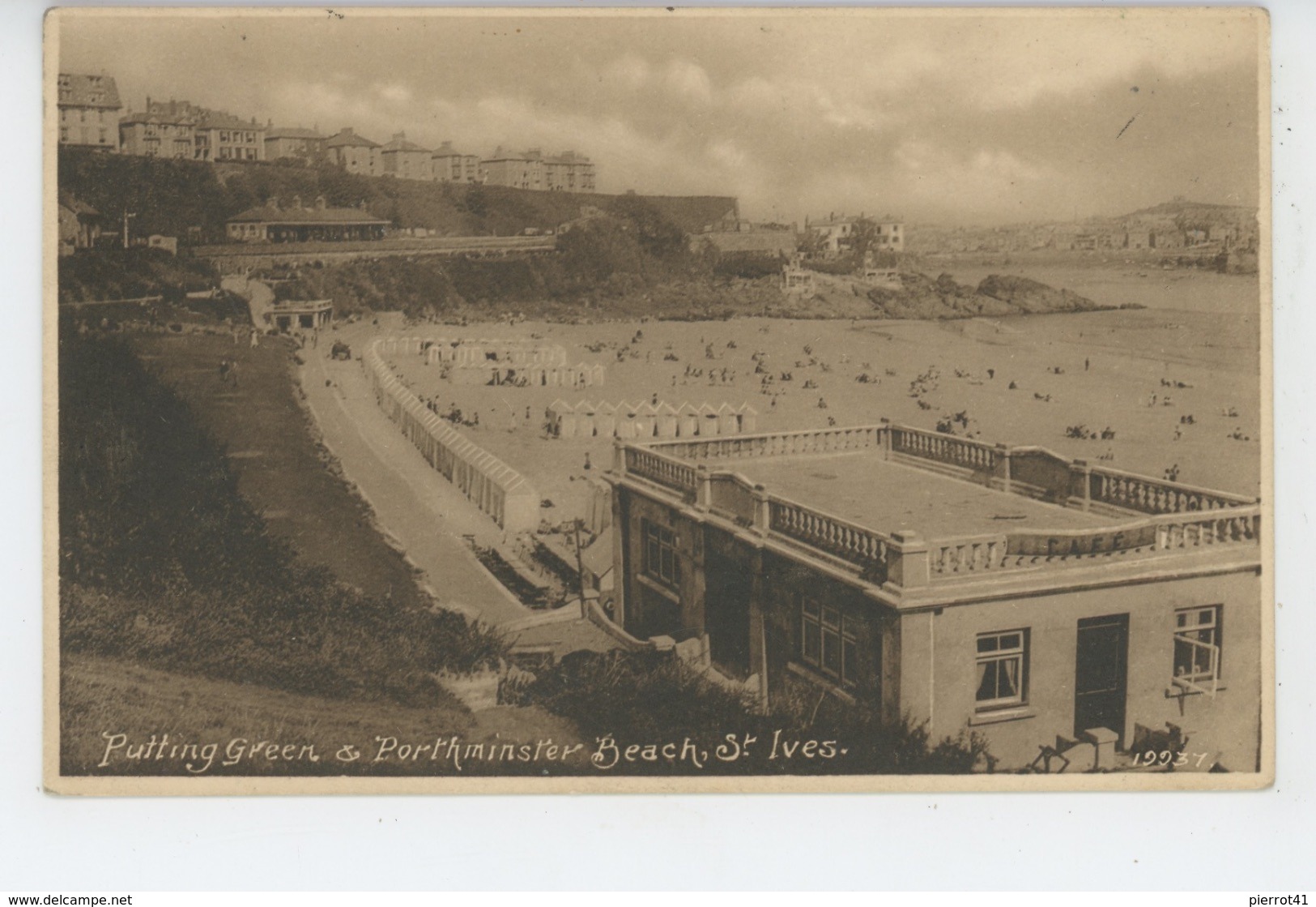 ROYAUME UNI - ENGLAND - ST. IVES - Putting Green & Portminster Beach - St.Ives