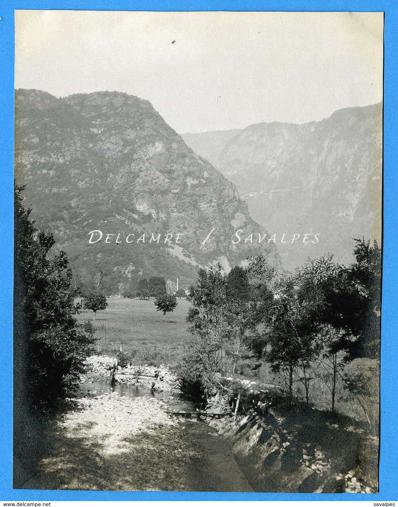 Isère Route Bourg D’Oisans - Séchilienne - Photo Originale - Voir Scans - Places
