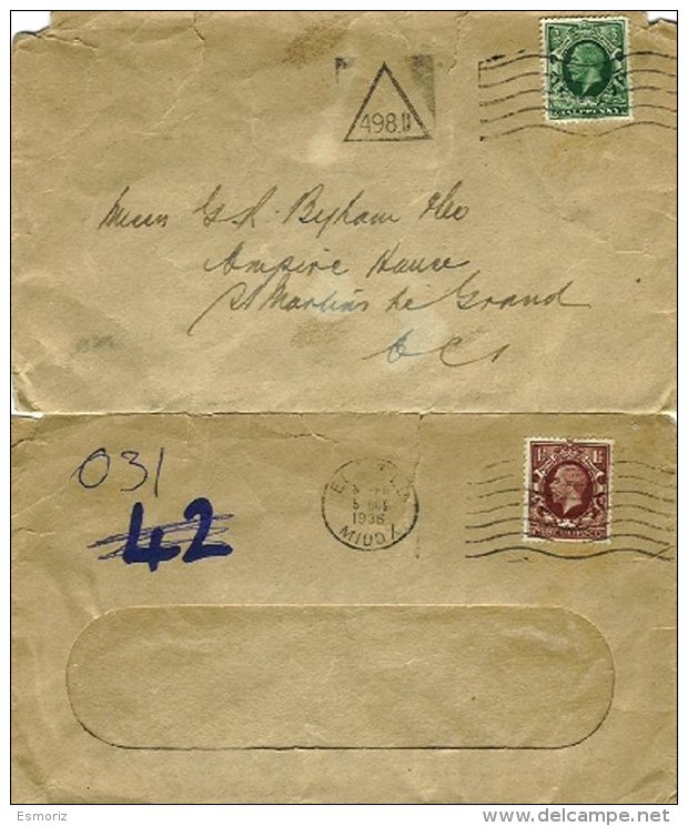 GREAT BRITAIN, 1936, Cover - Lettres & Documents