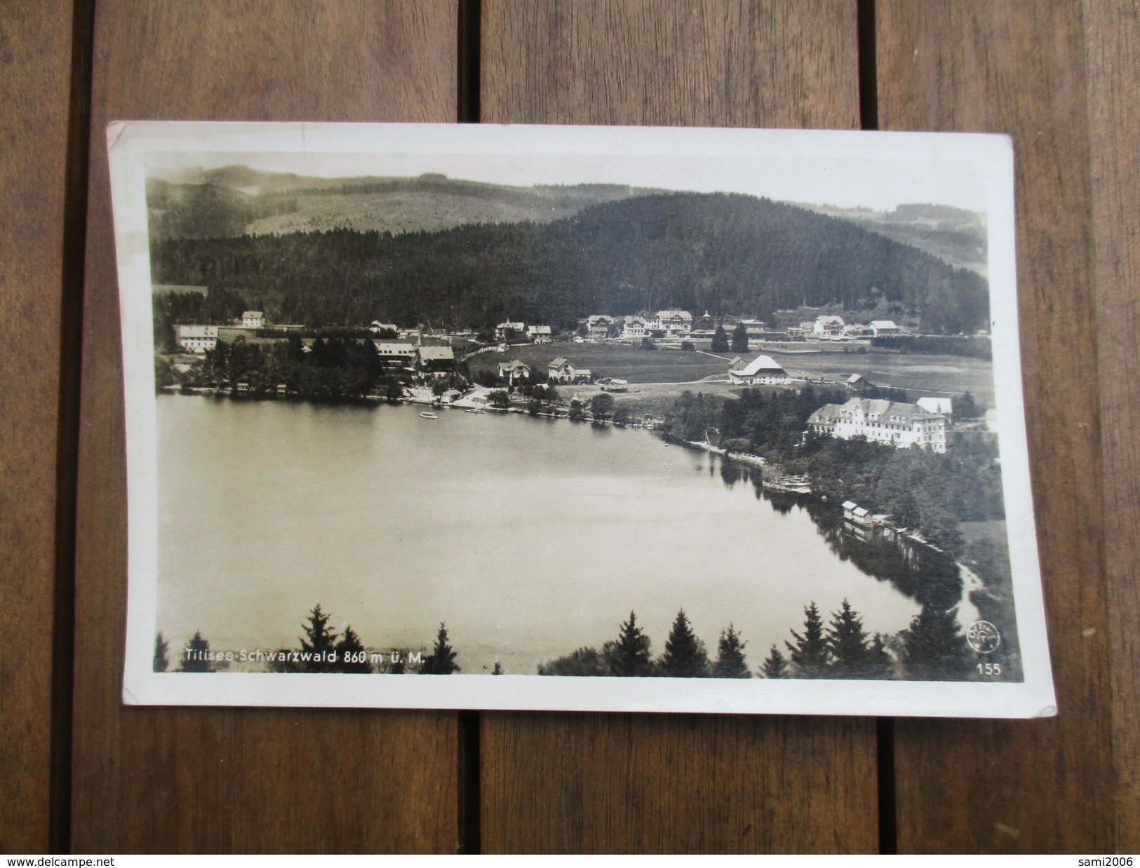 CPA PHOTO ALLEMAGNE TITISEE SCHWARZWALD - Titisee-Neustadt