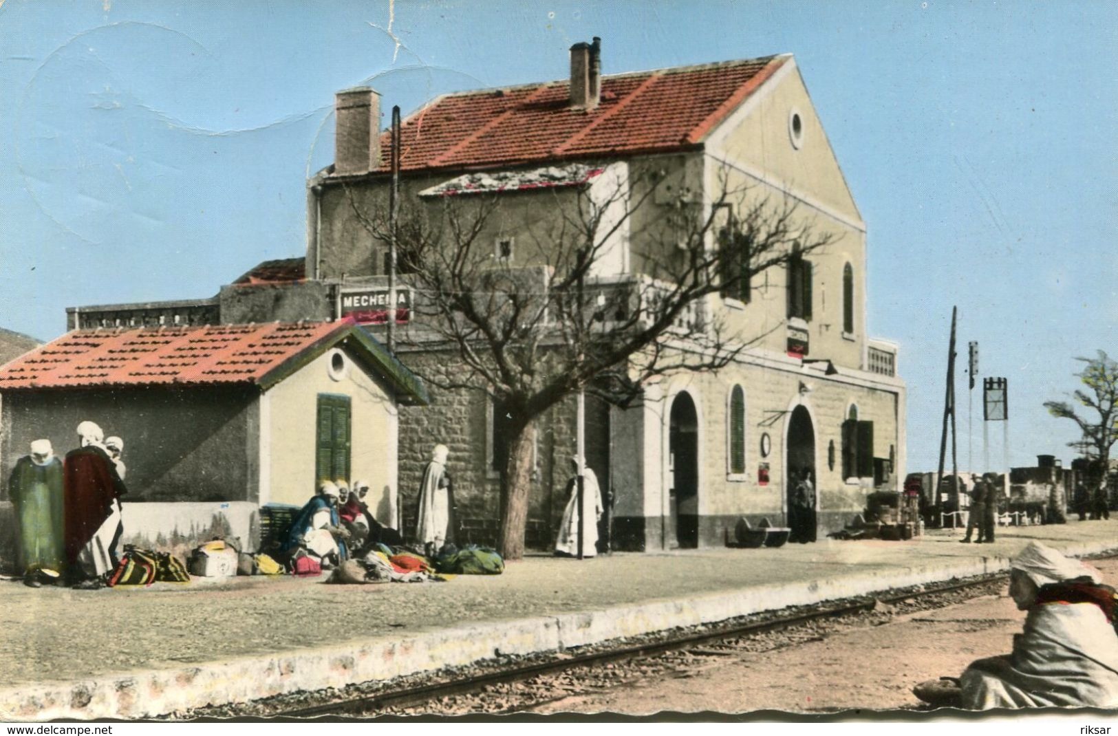 ALGERIE(MECHERIA) GARE - Autres & Non Classés