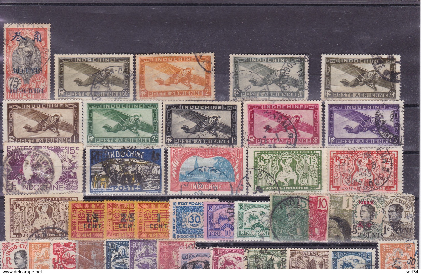 INDOCHINE : Y&T : Lot De 40 Timbres Oblitérés - Gebraucht